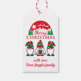 God jul gnomes presentetikett