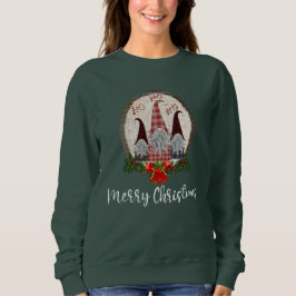 God jul Gnomes Rustic, Play, Trendig T Shirt