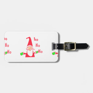God jul God jul Funny Santa Hohoho Bagagebricka