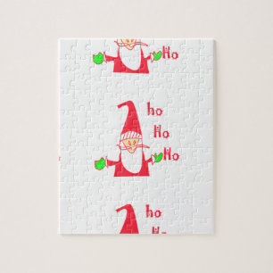 God jul God jul Funny Santa Hohoho Pussel