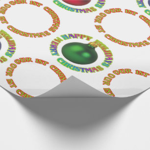 God Jul Goda Helger Första Julen Tillsammans Presentpapper