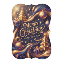 God Jul Golden Hour Geometrisk Elegant