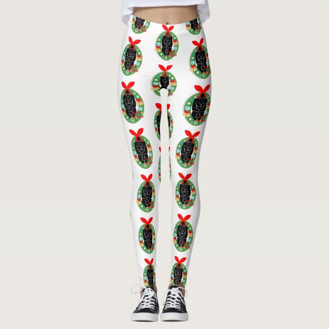 god jul gorilla leggings (Framsida)