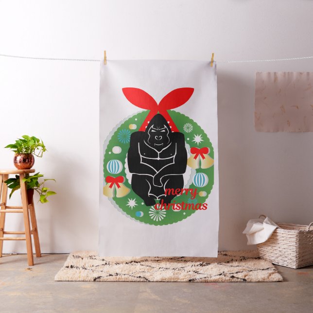 god jul gorillvävnader tyg (In Situ)