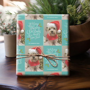 God jul Gott nytt år - 1 foto-vismiskt Presentpapper