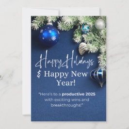 God Jul & Gott Nytt År! 2025 Julkort