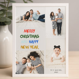 God Jul & Gott Nytt År 4 Bilder Ask Julkort