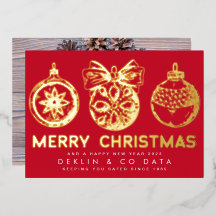 God jul Gott nytt år Business Logotyp Photo