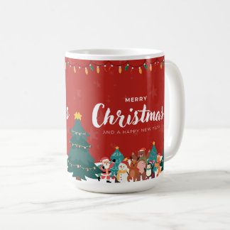 🎄 God Jul & Gott Nytt År – En Magisk Wi Kaffemugg