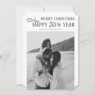 God Jul Gott Nytt År Familj 4 Bilder Julkort