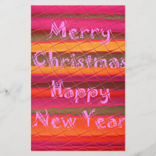 God jul Gott nytt år Färg Brevpapper