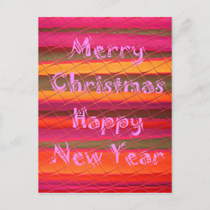 God jul Gott nytt år Färg Helg Vykort