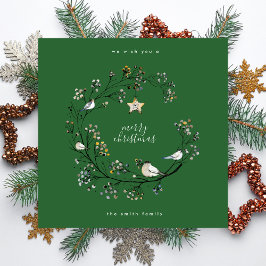 God Jul | GOTT NYTT ÅR | FÄRG Julkort