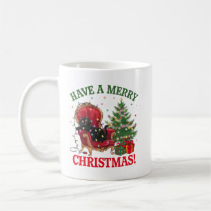 GOD JUL & GOTT NYTT ÅR Fressiv Helgdag Kaffemugg