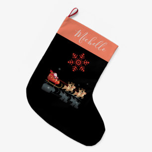 God jul & gott nytt år! Gåvor Santa Stor Julstrumpa