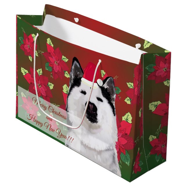 God jul, Gott nytt år Gift Bag (Framsidan Vinklad)