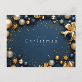 GOD JUL & GOTT NYTT ÅR HELG VYKORT