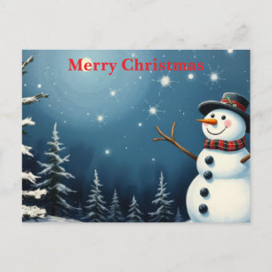 God jul & Gott nytt år ☃️ Helg Vykort