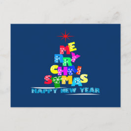 God jul Gott nytt år Helg Vykort