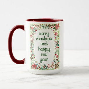 God jul Gott nytt år Helgdag Gift Mugg