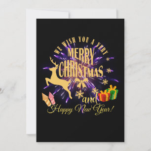God Jul Gott Nytt År Julkort