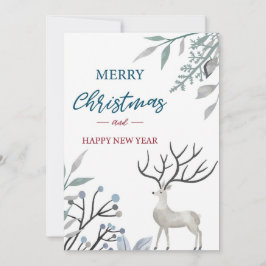 GOD JUL & GOTT NYTT ÅR JULKORT