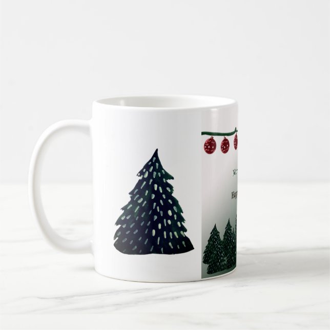 God jul, Gott nytt år Kaffemugg (Vänster)