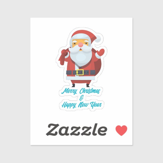 GOD JUL & GOTT NYTT ÅR KLISTERMÄRKEN (Ark)