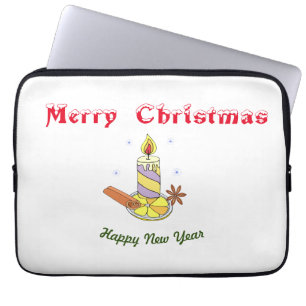 God jul Gott nytt år Laptop Fodral