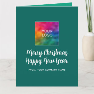 God jul Gott nytt år Logotyp Typografi Kort