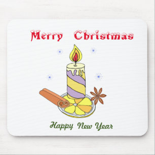 God jul Gott nytt år Musmatta