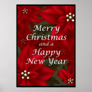 God jul Gott nytt år Poster