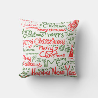 God jul & Gott nytt år Semesterkudde Kudde