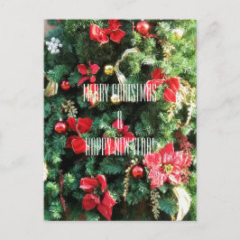 God jul & Gott nytt år, Träd Helg Vykort