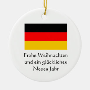God Jul & Gott Nytt År tyskt ornament