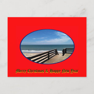 God jul & Gott nytt år Vero Beach FL Helg Vykort