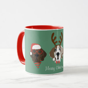 God Jul Grand Danaser Hundar Mugg