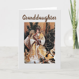 GOD JUL **GRANDDAUGHER*** MED KÄRLEK HELGKORT