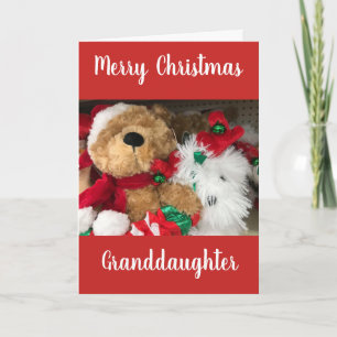 GOD JUL **GRANDDAUGHTER** HELGKORT