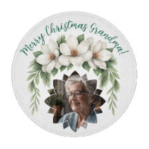 God jul Grandma Photo Helgdag Gift