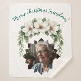 God jul Grandma Photo Helgdag Gift