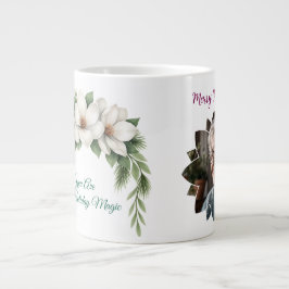 God jul Grandma Photo Helgdag Gift Jumbo Mugg