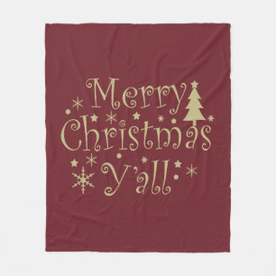 God jul, gräs träd, dekorerat fleecefilt
