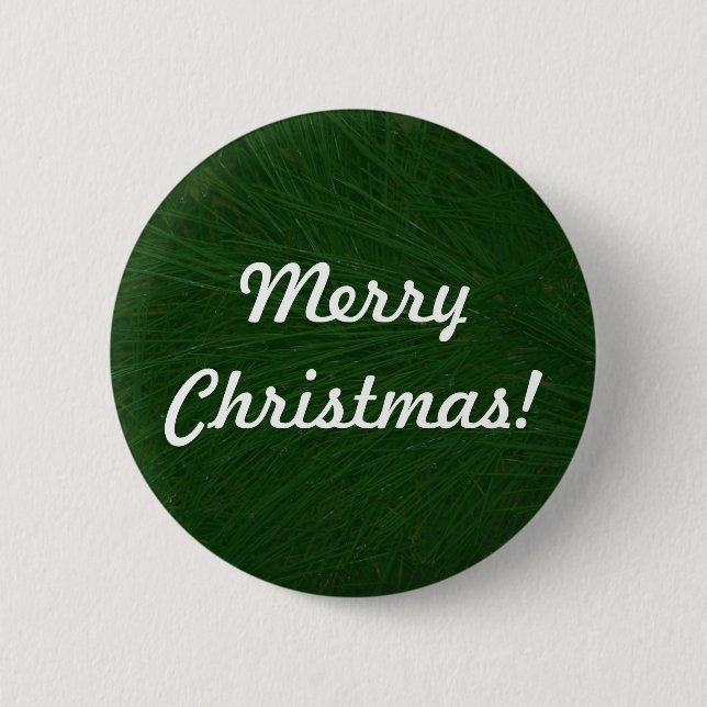 God jul Gräs Träd nära Knapp (Framsida)