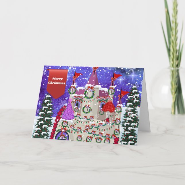 God jul-gratulationskort kort (Framsida)