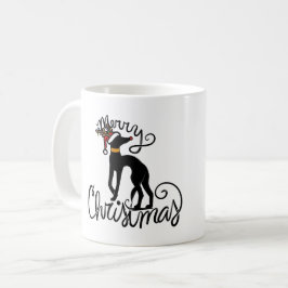 God jul Greyhound Reindeer Kaffemugg