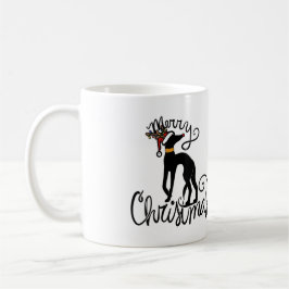 God jul Greyhound Reindeer Kaffemugg