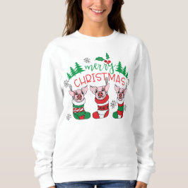 God jul grisar Land Helgdag T Shirt