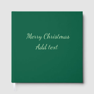 God jul grön enfärgad bakgrund högtid gästböcker
