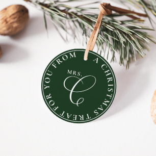 God jul, Grönt jul, jul Gåvor Etiketter